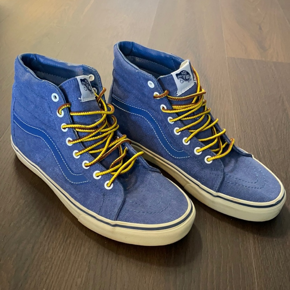 Vans Off The Wall High Top Skateboard Sneakers 9.5